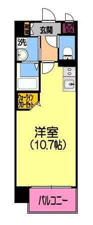 NS楠の物件間取画像